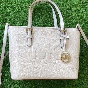 Michael Kors XSmall Carryall Convertible Top Zip Tote Lavender Mist